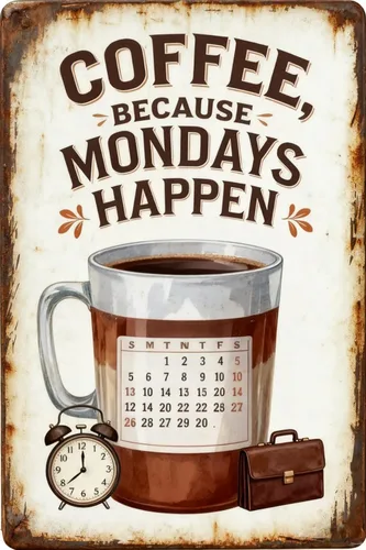 Miniatura 19 de Life is too short for bad coffee cartel de metal de 8 x 12 pulgadas, decoración de pared retro para la cueva del hombre, hogar, bar, cocina, garaje