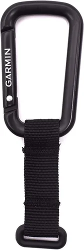Garmin - Mosquetón con cordón para dispositivos compatibles, (010-12668-02), color negro
