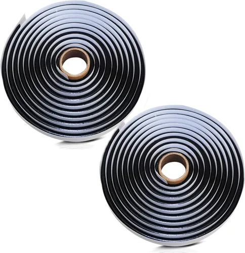 Poweka Sellador de faros delanteros de 15 pies, cuerda de sellado de butilo de 3/8 pulgadas, cinta selladora de butilo de goma para faros delanteros