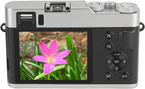 Miniatura 2 de Cámara digital 4K para fotografía, cámara de vlogging de 48 MP, cámara de video con zoom digital 16X, cámara de viaje compacta de pantalla de 2.8