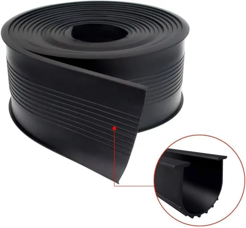 Miniatura 2 de Kit de burletes para puerta de garaje en forma de U para, sellado universal de grado profesional, extremos en T de gorma, de 5/16 pulgadas, y 3 3/4