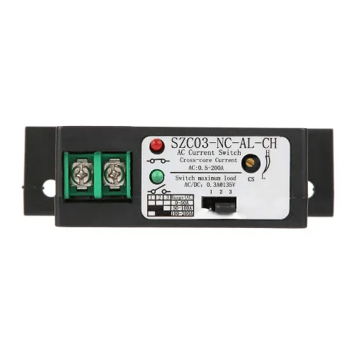 Miniatura 6 de Walfront Interruptor de corriente CA SZC03-NC-AL- Interruptor de detección de corriente ajustable para relé de zumbador de flash y CA de un solo