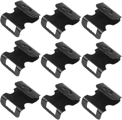 Miniatura 11 de MroMax Ganchos para colgar marcos de fotos, 0.012 in de grosor de metal en forma de S, clips para colgar fotos, 50 unidades 50 PZAS