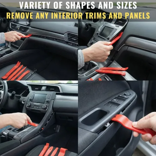 Miniatura 3 de Sunplustrade juego de panel de puerta para autos de 11 piezas con herramientas de remoción