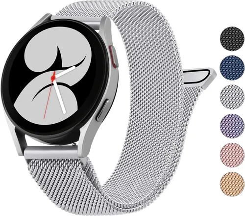 Miniatura 9 de Wanme Correa de repuesto para Samsung Galaxy Watch 4 de 1.575 in y 1.732 in, Galaxy Watch 4 Classic de 1.654 in y 1.811 in, para mujeres y hombres