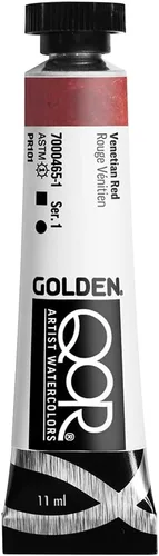 Miniatura 22 de GOLDEN QoR Acuarelas para artistas, Azul cobalto y teja, tubo de 11 ml, pintura profesional de acuarela, semiopaca Verde azulado cobalto