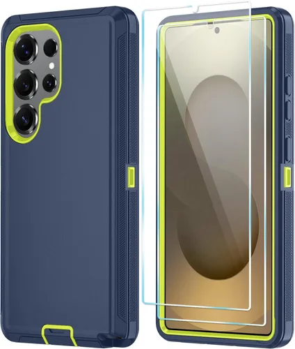 Miniatura 20 de ONOLA Funda compatible con Samsung Galaxy S24 Ultra con protector de pantalla HD, resistente a los golpes y a las caídas, funda de 3 capas
