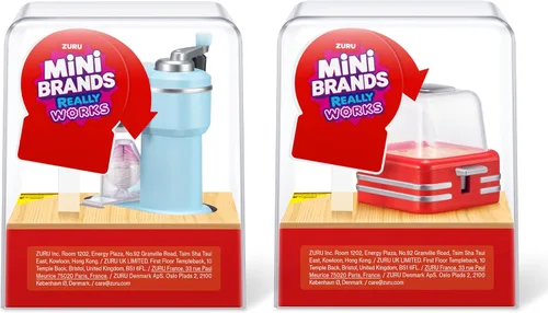 Miniatura 8 de Mini Brands ZURU - Cápsula de cocina mágica Really Works serie 1 para hacer pasta y bistec con sartén, aparatos de cocina en miniatura que funcionan