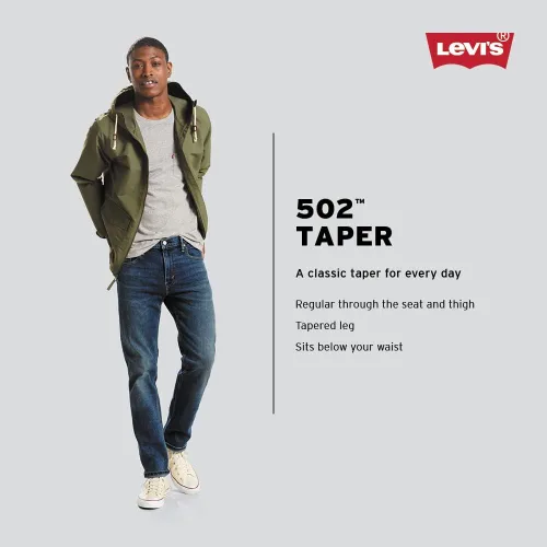Miniatura 4 de Levi's Jeans 502 de ajuste cónico para hombre (regulares y grandes y altos)