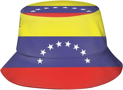 Miniatura 28 de KiuLoam Sombreros de pescador unisex con bandera, sombreros de pescador plegables para exteriores, verano, viajes, senderismo, playa, gorras