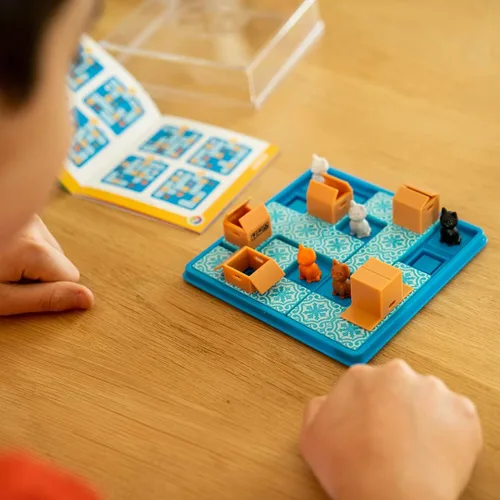 Miniatura 2 de SmartGames Cats & Boxes - Juego de rompecabezas lógico con 60 desafíos para mayores de 7 años