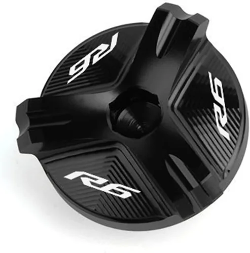 Miniatura 13 de Tapa de tapón de llenado de aceite de motor CNC para motocicleta, compatible con Yamaha YZF R1 R3 R6 YZFR1 1998-2020 YZFR3 2015-2021 YZFR6 YZFR6S R1