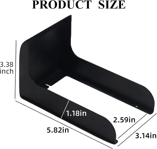 Miniatura 8 de Funda para timbre de puerta, protector de timbre de metal negro, protector de timbre de video pequeño, cubierta de teclado de control de acceso al