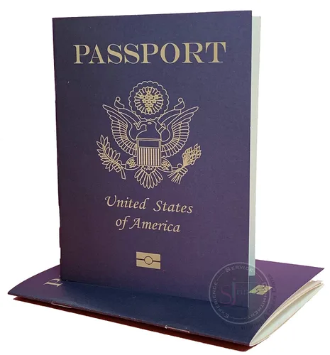 Miniatura 8 de Pasaportes en blanco de imitación, para proyectos escolares, recuerdos de fiestas, juguete de avión, diario de viajes, geografía, estudio social