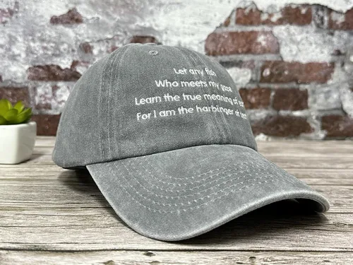 Miniatura 2 de Hepandy Embroidered Let Any Fish Hats