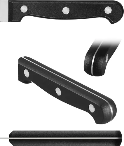 Miniatura 3 de COKUMA Cuchillo de cocina, juego de 3 cuchillos con funda, cuchillo de chef de 8 pulgadas, cuchillo utilitario de 4.5 pulgadas, cuchillo de chef