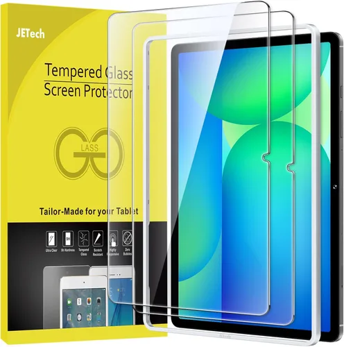 Miniatura 18 de JETech Protector de pantalla para Samsung Galaxy Tab S6 Lite (10.4 pulgadas, modelo 2024/2022/2020) con marco de fácil instalación, película
