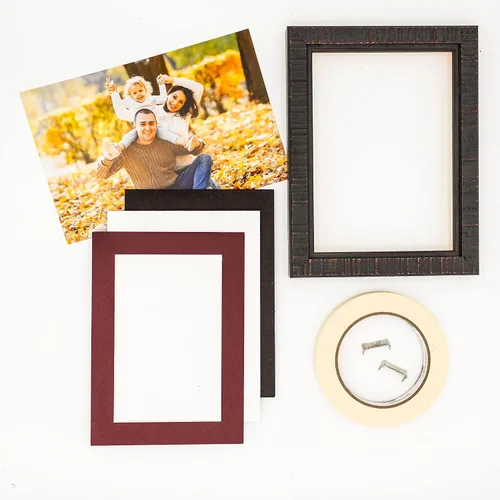 Miniatura 161 de 8.5x11 Mat for 11x14 Frame - Precut Mat Board Acid-Free Brown 8.5x11 Photo Matte Made to Fit a 11x14 Picture Frame, Premium Matboard for Family