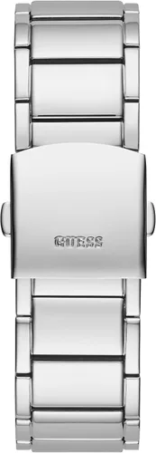 Miniatura 3 de GUESS Men's Trend Casual Tonneau Diamond 43mm Watch Black Dial Stainless Steel Case & Bracelet