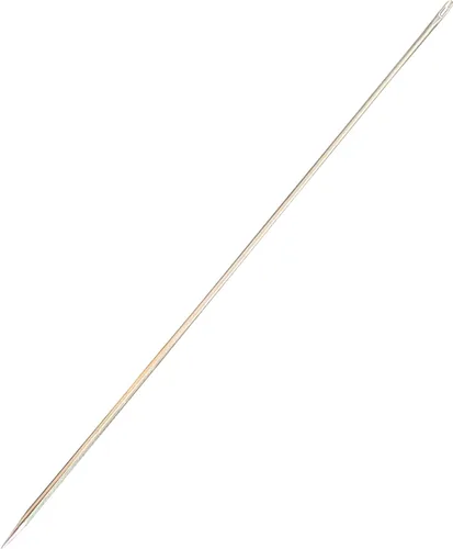 Olgamo Aguja larga de ojo grande para tapicería profesional, fácil de enhebrar, aguja de coser a mano (10 pulgadas)