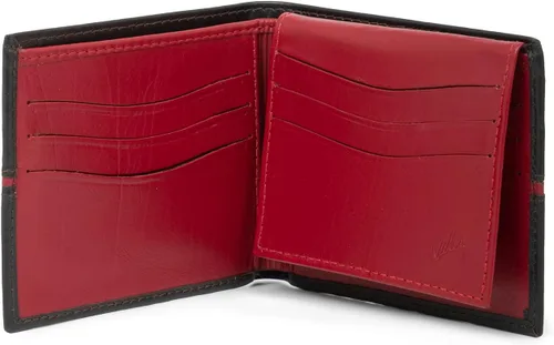 Miniatura 3 de VELEZ Carteras de cuero genuino para hombre NEGRO MATE Casual