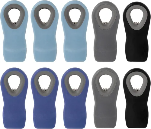 Miniatura 19 de Clips para pan, clips para bolsa, clips magnéticos, clips para chips, clips para bolsa, clips de alimentos para paquetes de alimentos, clip