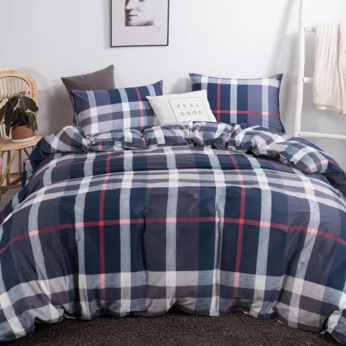 Miniatura 301 de CLOTHKNOW - Juego de edredón verde militar tamaño completo de 3 piezas, juego de ropa de cama verde oscuro, edredón suave con 2 fundas de almohada