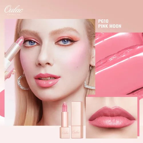 Miniatura 6 de Oulac Juego de lápiz labial y delineador de labios de 3 piezas de alto impacto con fórmula hidratante, belleza vegana, color de labios de cobertura