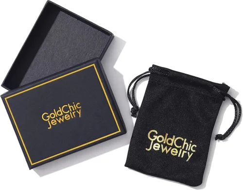 Miniatura 8 de GOLDCHIC JEWELRY Judaism Jewish Israel Star of David Cross Pendant Mens Punk Rock 316L Stainless Steel18K Gold PlatedBlack Rhodium Plated Hexagram