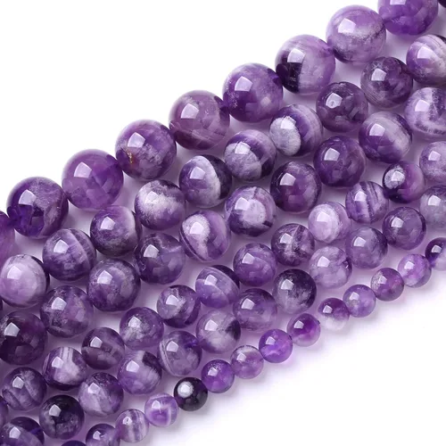 Miniatura 11 de 45 cuentas de turquesa de 0.315 pulgadas con concha de howlita azul perla y turquesa cuentas de piedra para hacer joyas, pulseras, collares, aretes