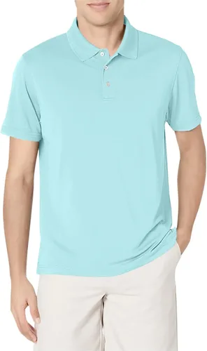 Tienda Essentials - Camiseta de golf tipo polo entallada y de secado rápido para hombre
