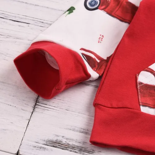 Miniatura 4 de ZOELNIC - Conjunto de ropa para bebés y niños con capucha y pantalones a cuadros