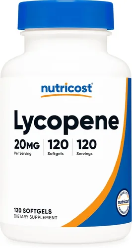 Miniatura 6 de Nutricost Licopeno (20 mg) 60 cápsulas blandas, sin gluten, sin OMG