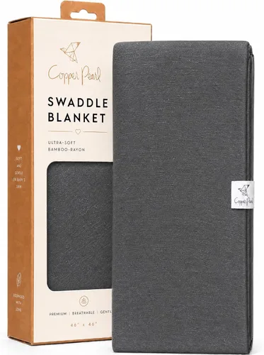 Miniatura 21 de Copper Pearl Swaddle Blankets for Newborns Soft Stretchy Receiving Blankets for Boys and Girls Large 46 x 46 Inch Baby Blankets Lightweight