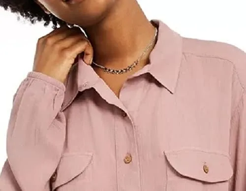 Miniatura 2 de Self Esteem Juniors Cargo Bolsillo Cordón Top Marrón Talla L, Rosado