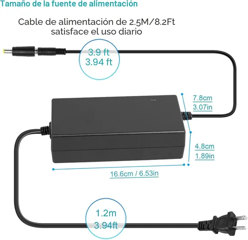 Miniatura 6 de Cargador eléctrico de 54.6V 2A para carga rápida y segura de 48v de batería de iones de litio 13S