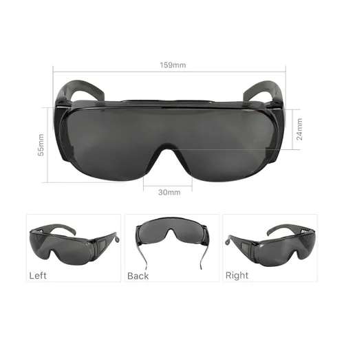 Miniatura 3 de Cloudray 10600nm 10.6um gafas protectoras del CE de las gafas de seguridad del laser OD6+para el estilo B de la máquina de grabado del corte