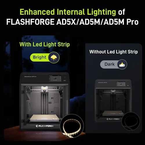 Miniatura 2 de Impresora 3D Flashforge Adventurer 5M Pro LED Original Oficial
