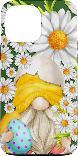 Miniatura 23 de iPhone 16 Easter Chick Gnome Graphic For Women Floral Daisy Flower Case