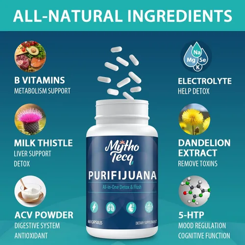 Miniatura 3 de MythoTecq 90,000 mg de desintoxicación y limpieza, desintoxicación corporal para hombres y mujeres, desintoxicación rápida, limpieza y reparación