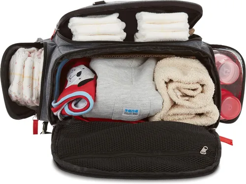 Miniatura 6 de ¡Cudlie! Mochila de pañales Disney para mamás, bolsa de pañales grande y espaciosa para bebés niños y niñas, mochila multifunción de 16 pulgadas