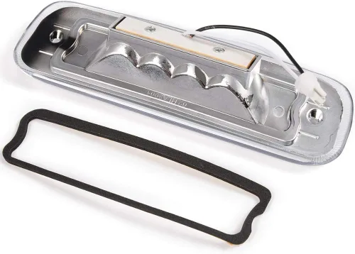 Miniatura 2 de CHEDA Tercera luz de freno 3D, compatible con Jeep Cherokee 1997-2001, lente cromada, carcasa LED, lámpara de carga trasera, barra trasera