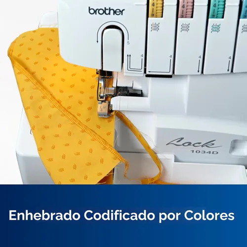 Miniatura 3 de Brother 1034D 3/4 Máquina de coser con alimentación diferencial