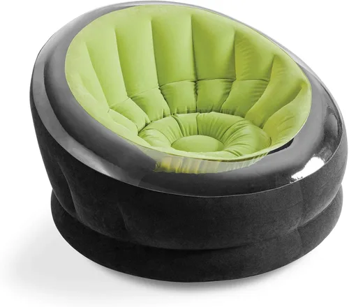 Miniatura 5 de Silla inflable Intex Empire, de 44" x 43" x 27," verde