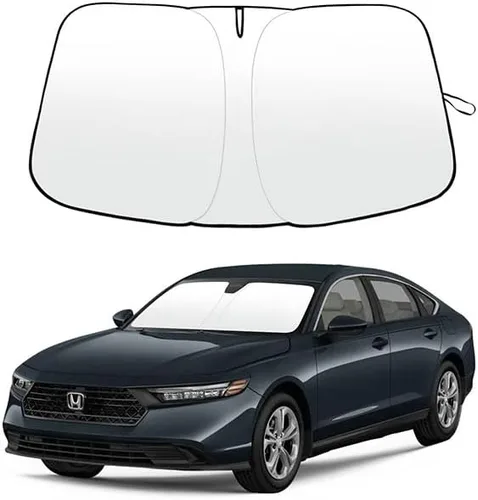 Miniatura 41 de Parasol para parabrisas delantero mejorado 2025 para Honda Civic 2022-2024, reflector, plegable, parasol para parabrisas de automóvil, parasol
