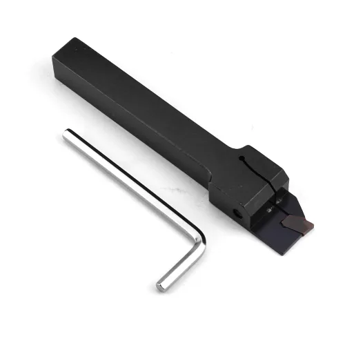 Miniatura 6 de Soporte de separación de ranurado de torno indexable de 1/2 "x 1/2" QA08R-20 con 1 pieza de inserción de carburo GTN-2 Herramienta de corte de torno