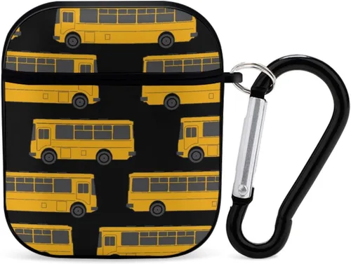 Miniatura 32 de Funda protectora de silicona compatible con AirPods 2 y 1 (camuflaje militar de camuflaje frío)