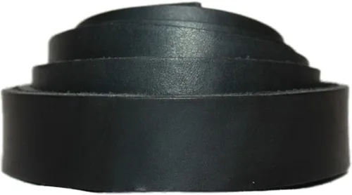 Miniatura 4 de TOFL Tiras de cuero gruesas de 1 pulgada de ancho x 72 pulgadas (6 pies) de largo para manualidades, 9/64 pulgadas de grosor (8-9 onzas), correas