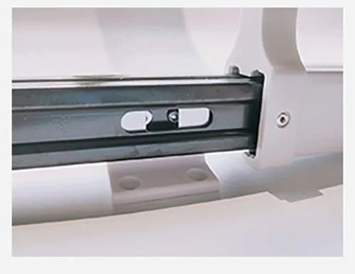 Miniatura 7 de Organizador de ropa extraíble para pantalones, 15.748 in/15.7 pulgadas, barra de valet de armario, barra de valet ajustable para armario de montaje