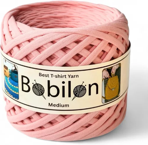 Miniatura 13 de Hilo de Camiseta de Algodón 7-9 mm (0.276-0.354 in) para Ganchillo, Tejido, Macramé, Manualidades DIY – Jersey Soft Ribbon, Fettuccini Zpagetti